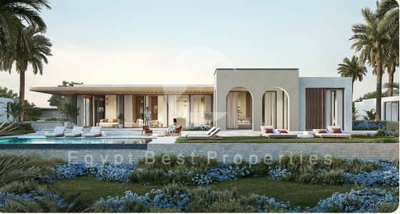 1st row golf luxury villa 1bed For Sale up to 10 Yrs In New Cairo - City Gate