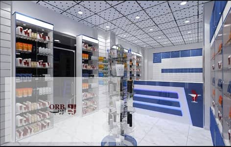Pharmacy for Sale in North 90 New Cairo Yasmine Axis 82 SQM + 16 SQM Outdoor Main Street High Traffic Prime Investment Opportunity