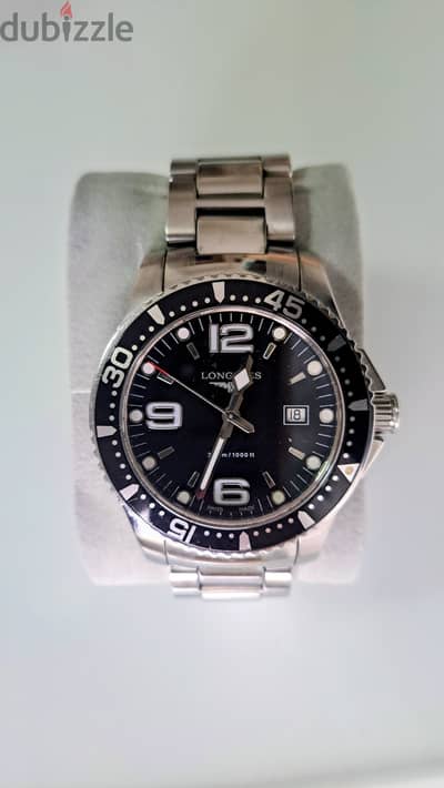 Original Longines HydroConquest Quartz Swiss Watch Excellent Condition