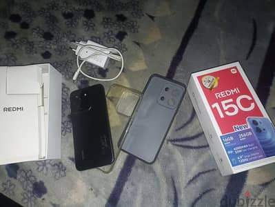 Redmi 15C 256GB / 8+8GB كسر زيرو اسبوعين بالكرتونة