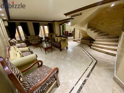For Rent Penthouse fully furnished with AC’s and swimming pool in building Sheikh Zayed