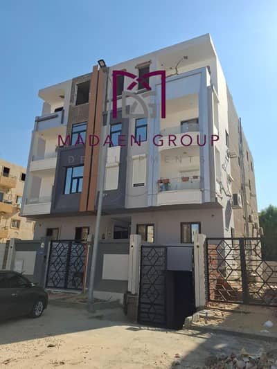 Apartment for sale, 170 sqm, semi-finished, with installments over 18 months, in the Fourth Tourist District, behindNady El Nady Club.