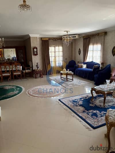 Super Lux Apartment for Sale in Al Yasmeen 4 – Typical Floor with Double Views of a Street and a Large Garden