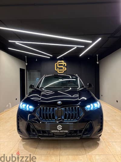 BMW X6 2025 M40 الموتور الصغير  17700km Protection  فابريكا رخصه سن