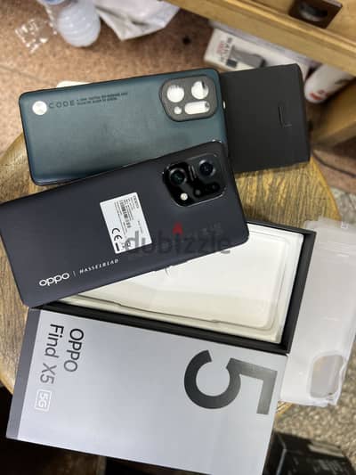Oppo Find X5 5G dual sim 256/8G Black بحالة ممتازة