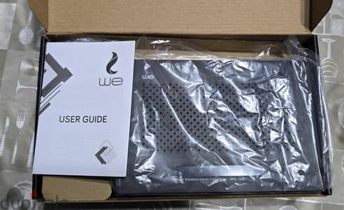 راوتر WE ZTE H188A V6 VDSL 35b  بالكرتونة والمستلزمات