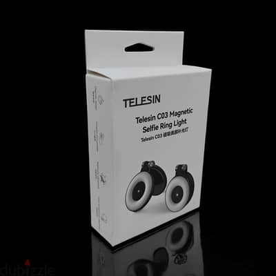 TELESIN C03 Magnetic Selfie Ring Light