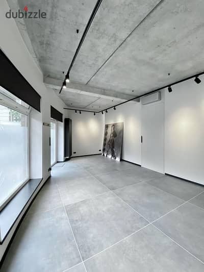 For only 813 thousand, ground shop for sale, steps from the monorail in the administrative capital