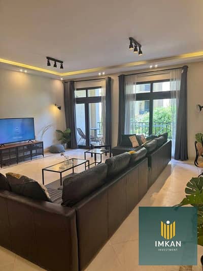 Apartment for sale in Mayan Compound, Fifth Settlement—just minutes from Mohamed Naguib Axis. It features an area of ​​175 sqm and comes with excellen