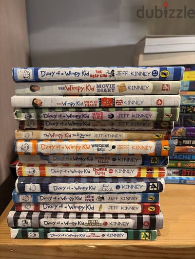 Dairy of a wimpy kid book collection