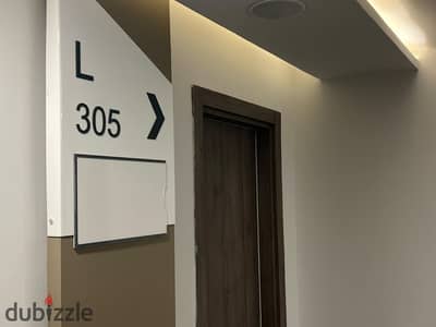 Administrative office (licensed administrative or medical) available for rent, suitable for all specialties. Prime location - Elegantry Mall, New Cair