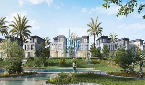 A fully finished apartment (high-end/super-lux) in a prime New Cairo location near the American University, featuring a wonderful view, available via