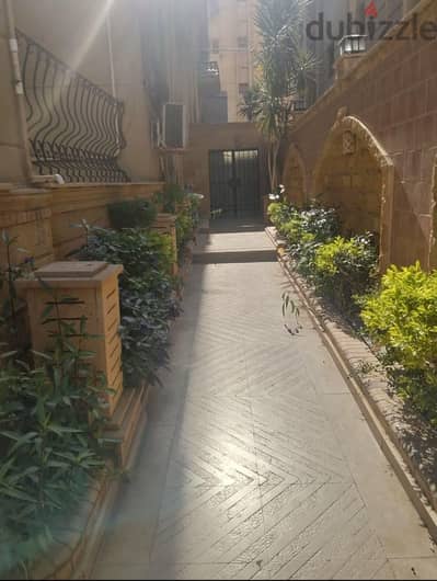 شقه بحديقه صغيره للايجار بالنرجس عمارات