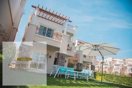 Standalone villa for sale at Blue Blue Ain Sokhna; fully finished and ready for immediate handover.