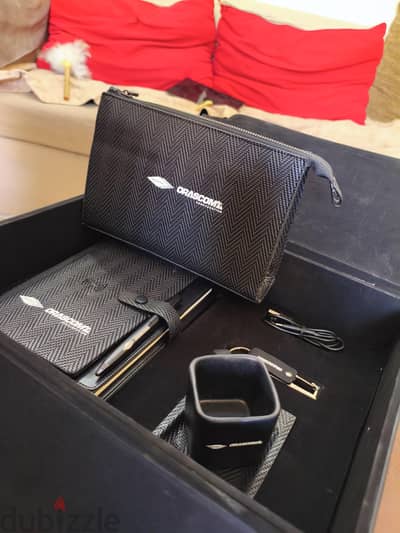 Luxury Executive Gift Set Orascom × Colas Rail هدية تنفيذية فخمة جديدة