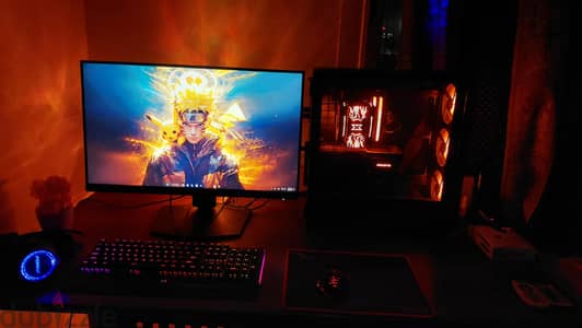 Gaming high end pc + Msi 2k ips monitor 180hz