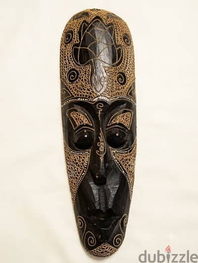 African wooden mask