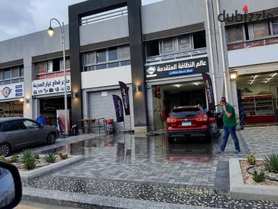 مركز خدمة وصيانة سيارات للايجار متشطب وجاهز موقع مميز