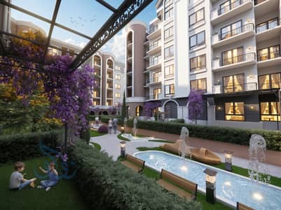 Own a studio in the LA COURBE compound—in a prime location on Al Wahat Road—with a 10% discount.