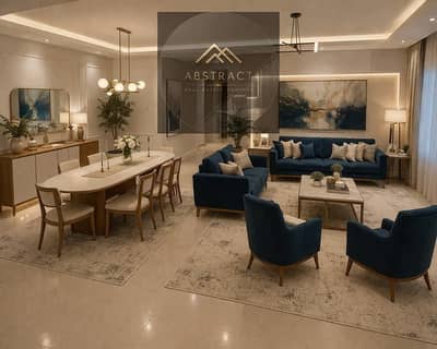 40% discount on an apartment with an open view of the pool in the best location in the compound. Apartment for sale in Fifth Settlement,