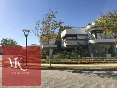 Fully finished apartment for sale ready to move 2 Bedrooms in the Taj Sultan phase of the Taj City compound New Cairo .