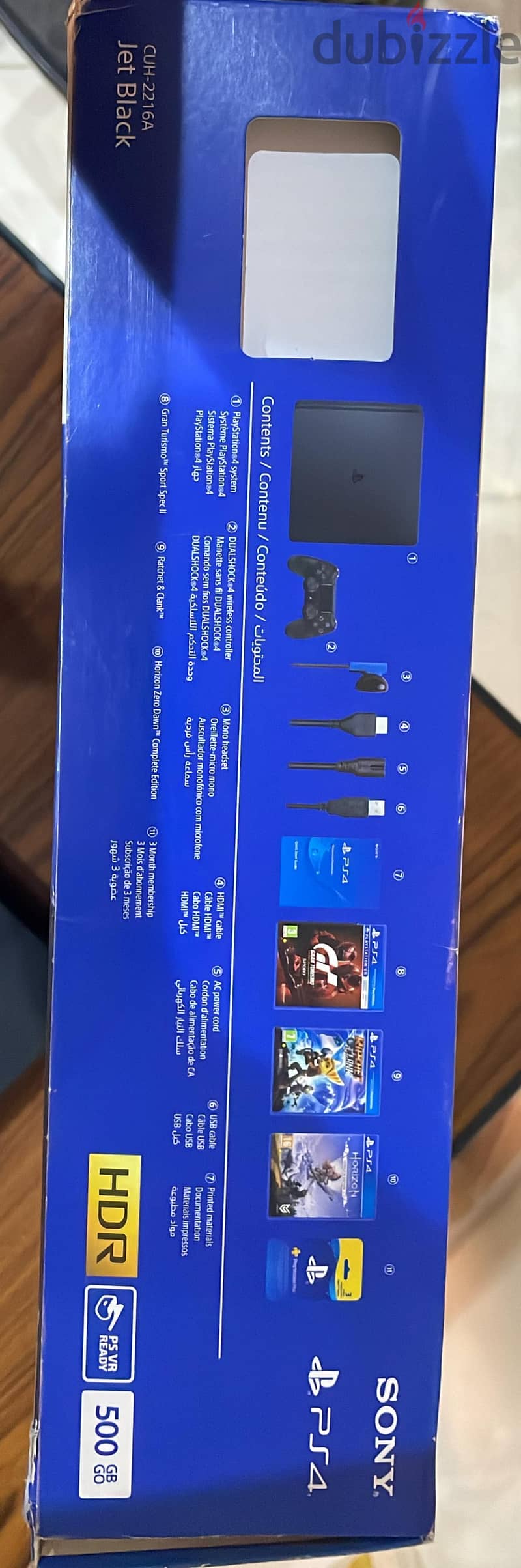 PS4 Slim 500GB Used – Excellent Condition 5