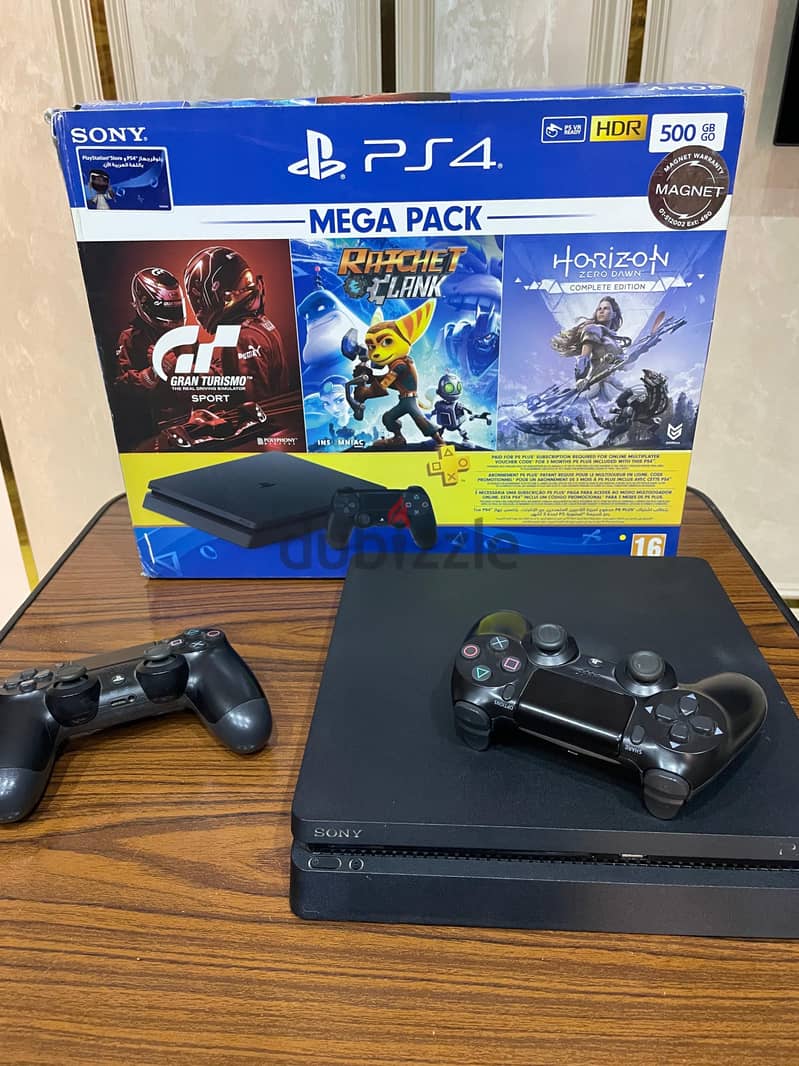 PS4 Slim 500GB Used – Excellent Condition 6