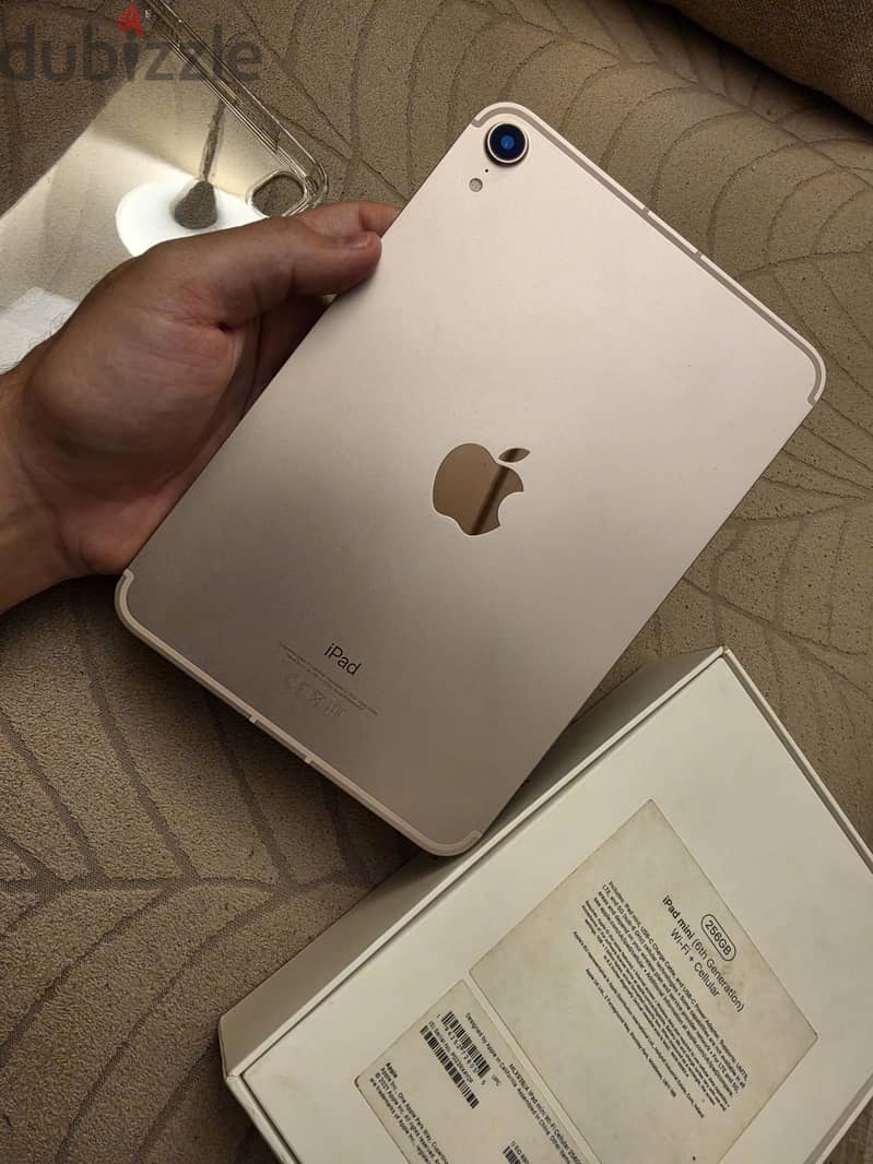 IPAD MINI 6 256GB WiFi+Cellular Like New 3
