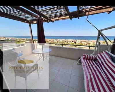 Fully finished Chalet sea view for Sale ready to move and viewing in La Vista   Unit Type: Chalet  Area: 180 sqm  Bedrooms: 3  Finishing: Fully finished  Viewing: Ready anytime  Delivery: Immediate   Village Features:  Prime location with stunning views