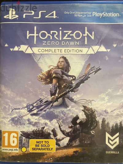 Cd ps4 horizan zero dawn camplete edition