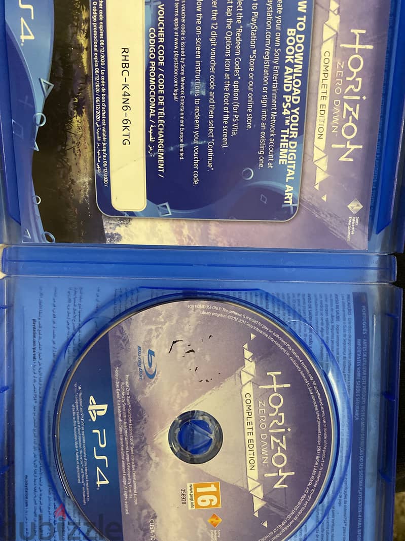 Cd ps4 horizan zero dawn camplete edition 1