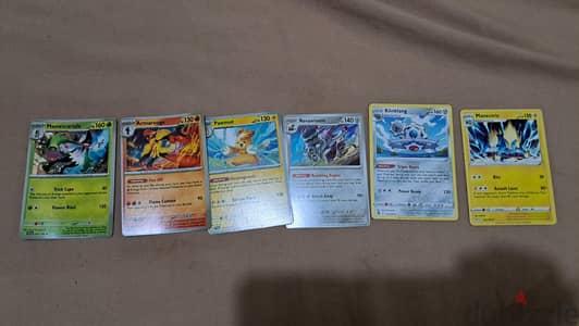 Pokemon Cards, Rare 30 EGP each