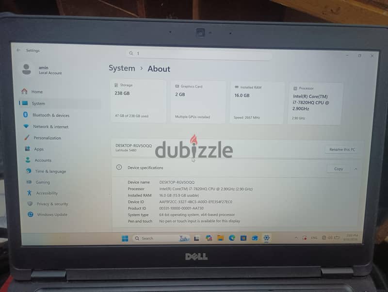 Dell Latitude 5480 5