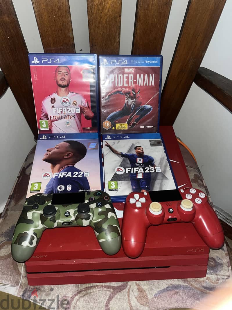 Ps4 pro limmited edition spiderman 2