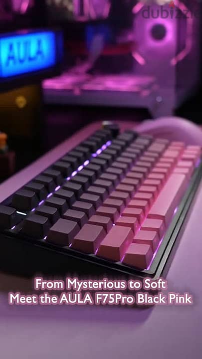 AULA F75 Pro Knob Side-Printed Mechanical Keyboard 1