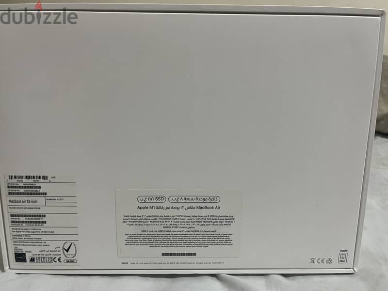Mac book air 2020 M1 3