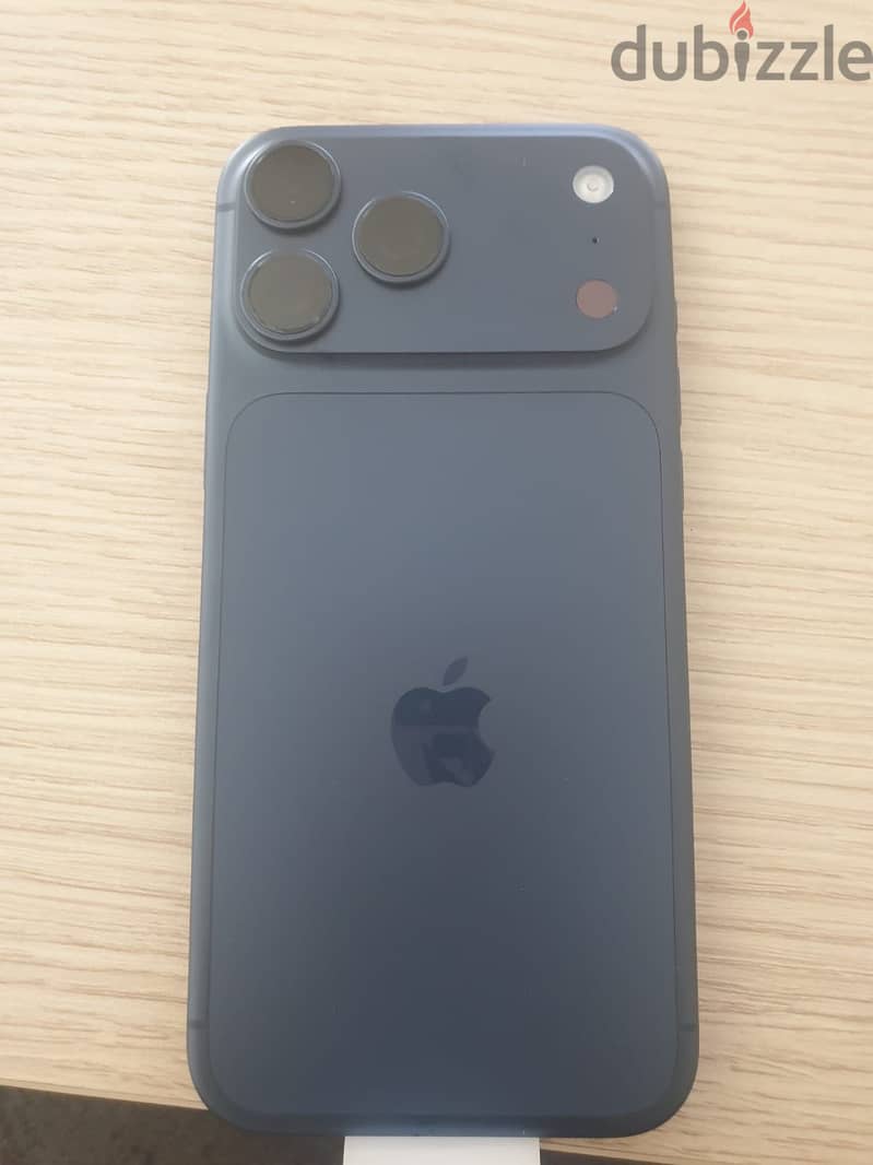 Iphone 17 pro max blue new 1
