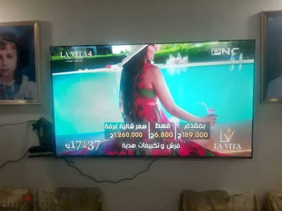 شاشه ال جي 70 استعمال  4 شهور