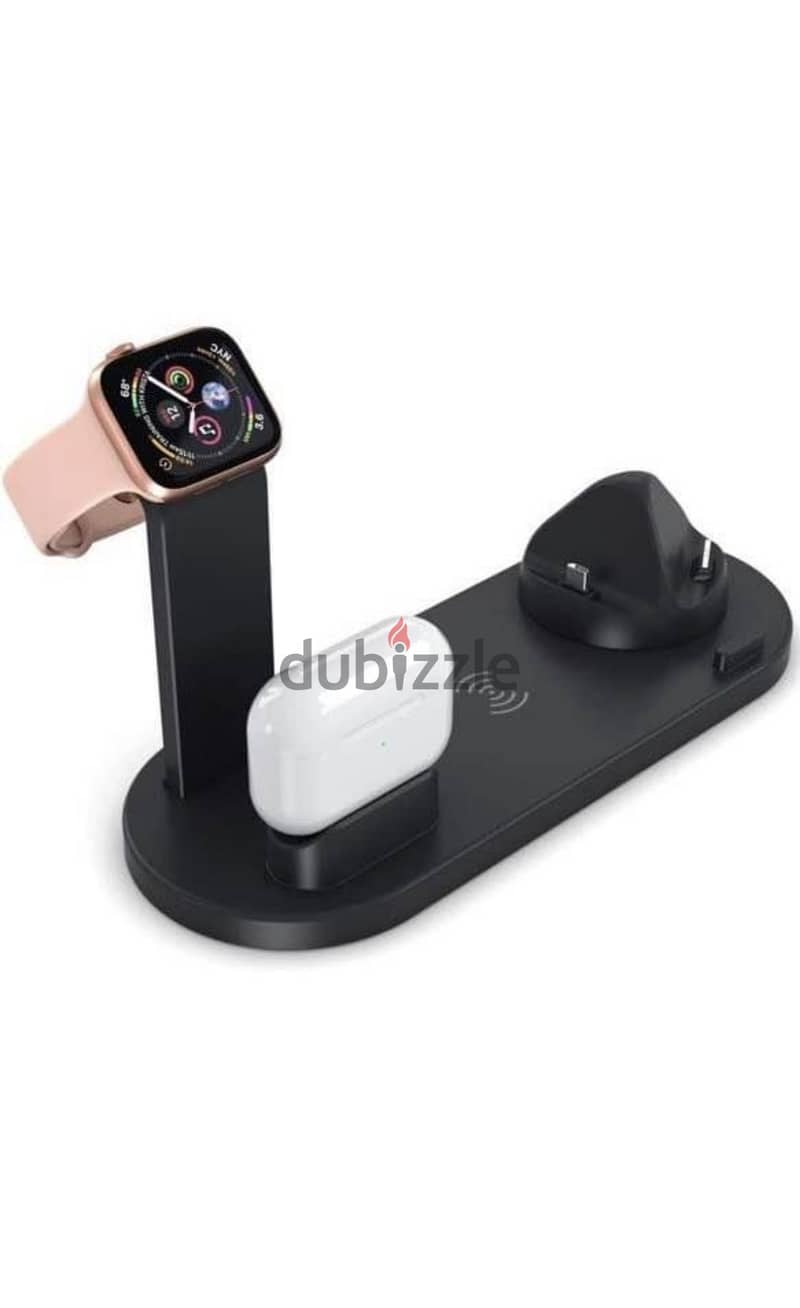 4 in 1 wireless charger Qi wireless charging stand 3