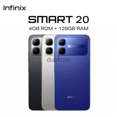Infinix Smart 20 – 4GB + 128GB