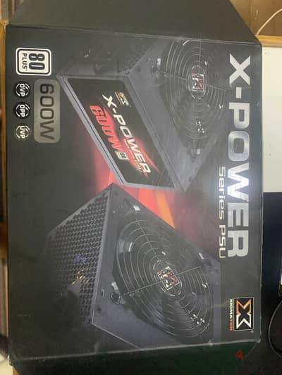 Thermaltake Case + Xigmatek X-Power 600W PSU + 3 Fans