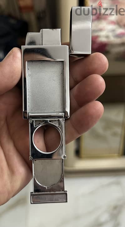 Casetti Paris gas lighter and cigar cutter