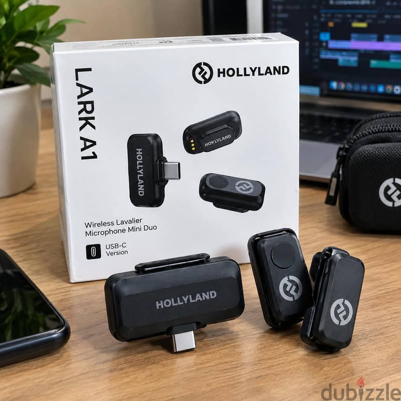 Hollyland LARK A1 – Wireless Lavalier Microphone 1