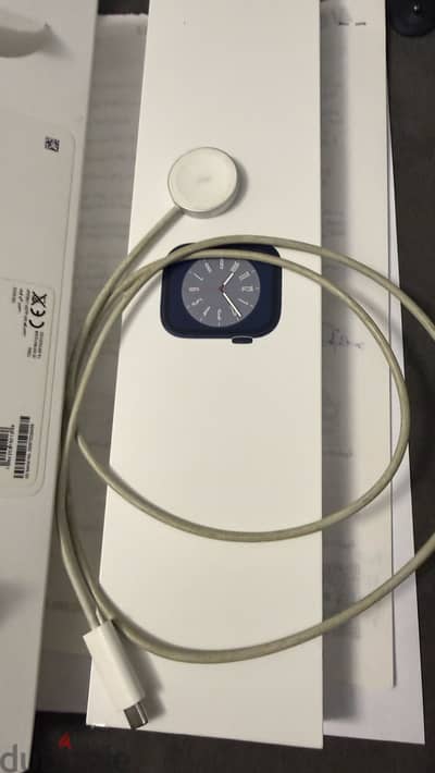 Apple watch series 8 dark blue sport band