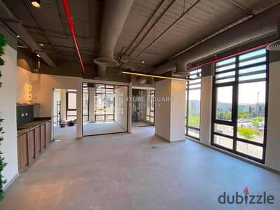Office for rent 107m modern finishing suitable for international companies - Al Tagamo'a Al Khames