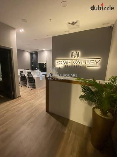Office space for rent 140m air-conditioned Prime location in eastwalk - Fifth Settlement