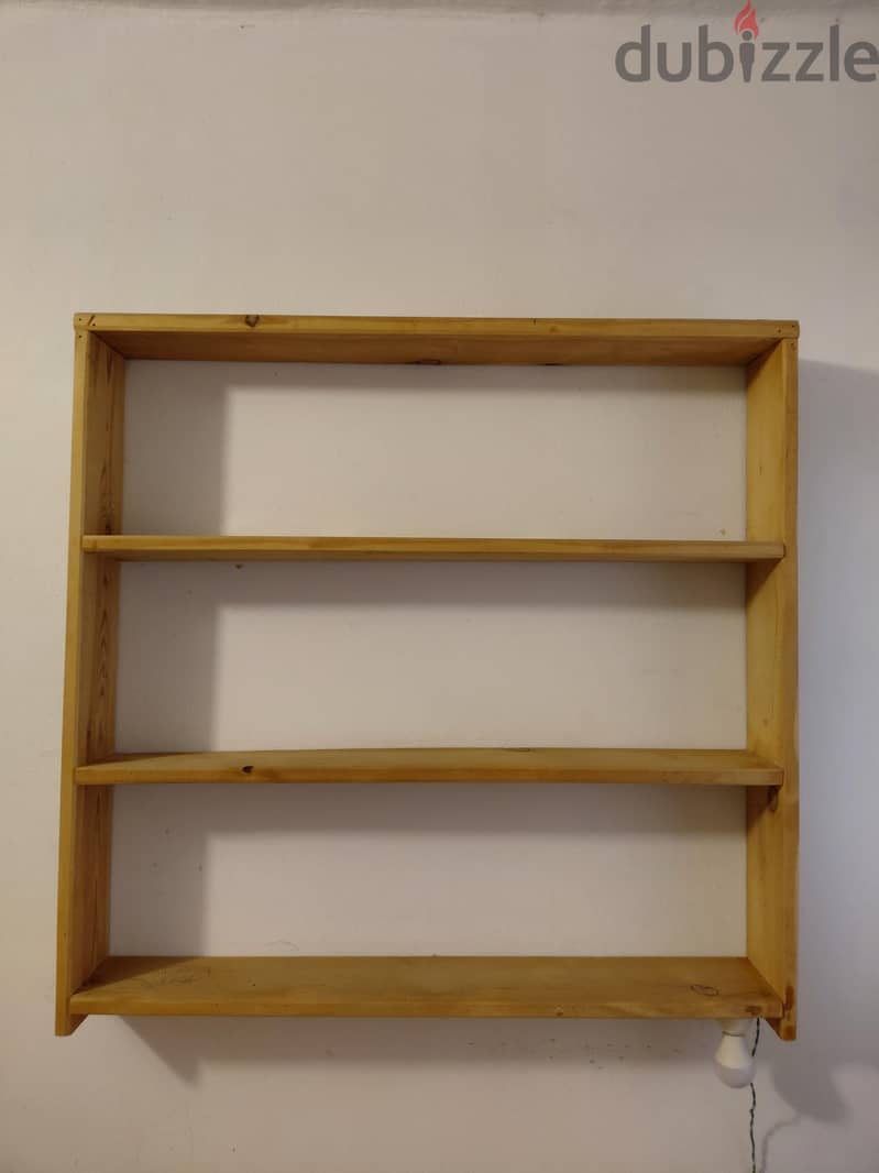 Wooden wall shelf 1