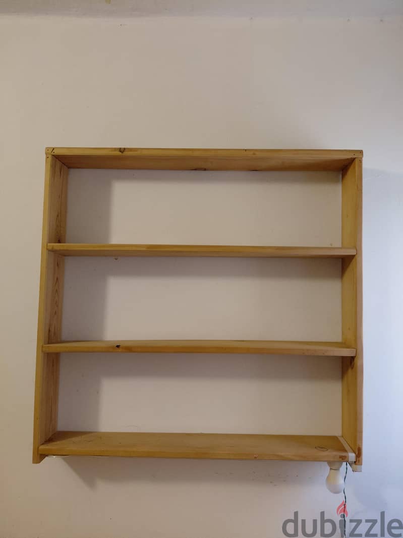 Wooden wall shelf 2