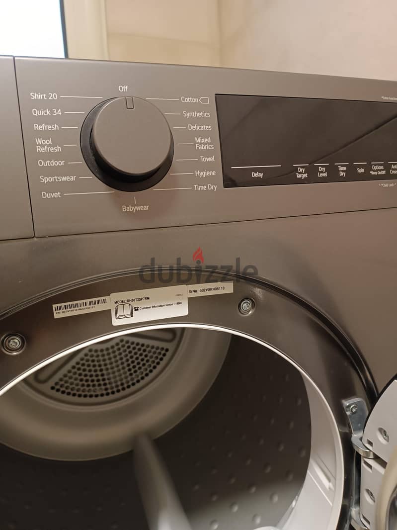dryer LG 3