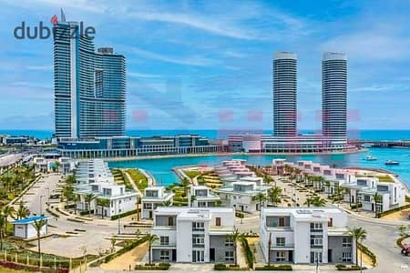 153m² apartment, ready for immediate delivery, north-facing, hotel-style finishing, open view: 150,000 EGP.